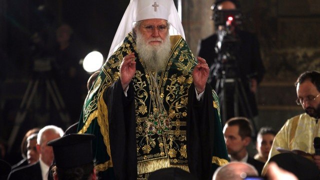 <p>
	Интронизацията на патриарх Неофит. <em>Снимка: БТА</em></p>

