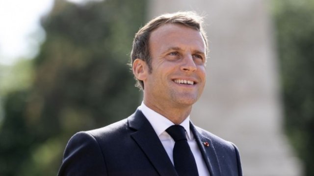 <p>
	Президентът на Франция Еманюел Макрон.<em> Снимка: Simon Dawson/Bloomberg</em></p>
