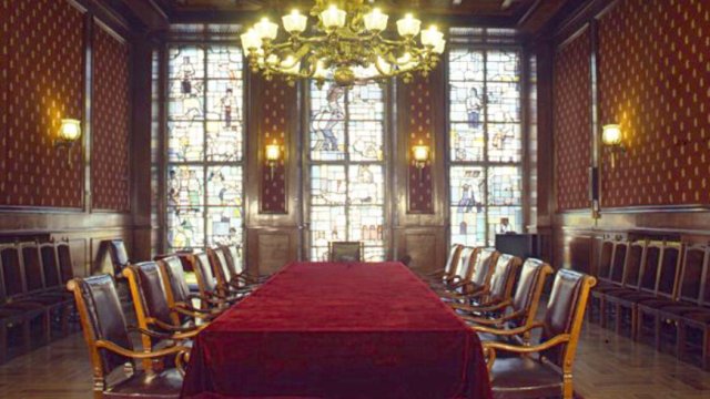 Заседателната зала на централната банка. Снимка: БНБ