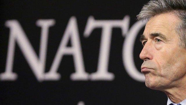 <p>
	Генералният секретар на NATO Андерс Фог Расмусен. <em>Снимка: архив Ройтерс</em></p>
