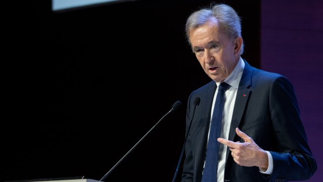 Доайенът на LVMH и най-богат човек в света Бернар Арно. Снимка: Bloomberg LP