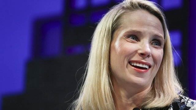 <p>
	Главнният изпълнителен директор на Yahoo Мариса Майер. <em>Снимка: Ройтерс</em></p>
