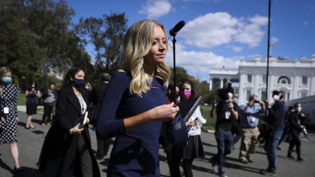 <p>
	Кейли Макенани&nbsp;<em>Снимка:&nbsp;Oliver Contreras/Bloomberg</em></p>
