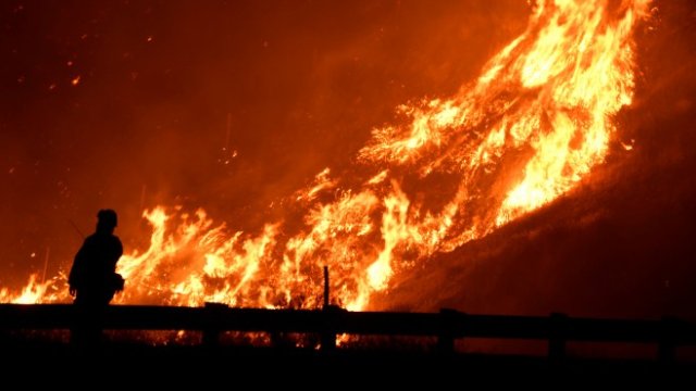 Горски пожари бушуват в Калифорния