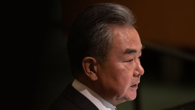 Китайският топ дипломат Уан И. Снимка: Bloomberg