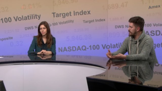 <p>
	Йоанна Георгиева и&nbsp;&nbsp;Георги Иванов.<em> Снимка: Bloomberg TV Bulgaria</em></p>
