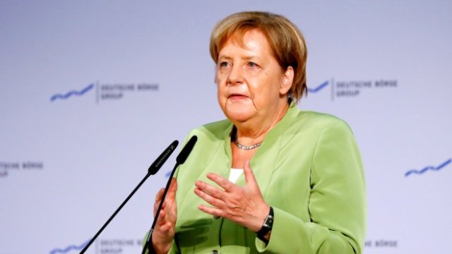 <p>
	Германският канцлер Ангела Меркел. <em>Снимка: Ройтерс</em></p>
