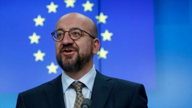 <p>
	Председателят на Европейския съвет Шарл Мишел. <em>Снимка: Valeria Mongelli/Bloomberg</em></p>
