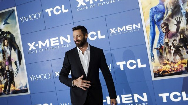 <p>
	Хю Джакман по време на премиерата на &quot;X-мен: Дни на отминалото бъдеще&quot;.<em>&nbsp;</em><em>Снимка: архив Ройтерс</em></p>

