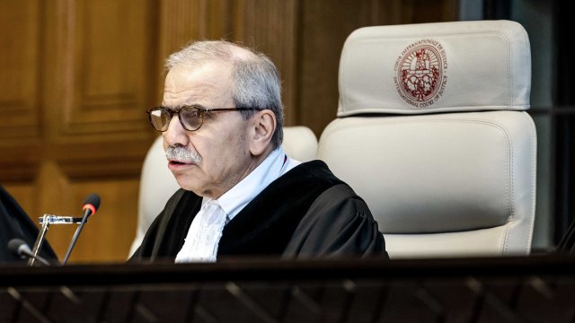 Науаф Салам, председател на Международния съд на ООН, снимка: БГНЕС/ЕПА