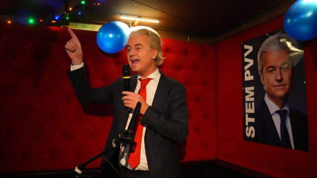 Хеерт Вилдерс. Снимка: Carl Court/Getty Images