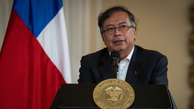 Президентът на Колумбия Густаво Петро. Снимка: Bloomberg