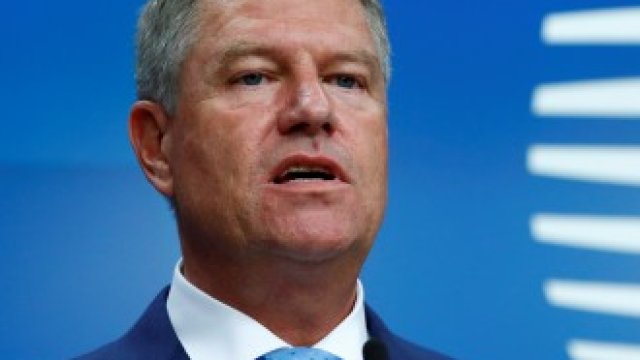 <p>
	Румънският президент Клаус Йоханис.<em> Снимка: Ройтерс</em></p>
