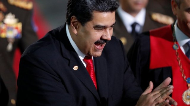 <p>
	Преизбраният президент на Венецуела Николас Мадуро. <em>Снимка: Ройтерс</em></p>
