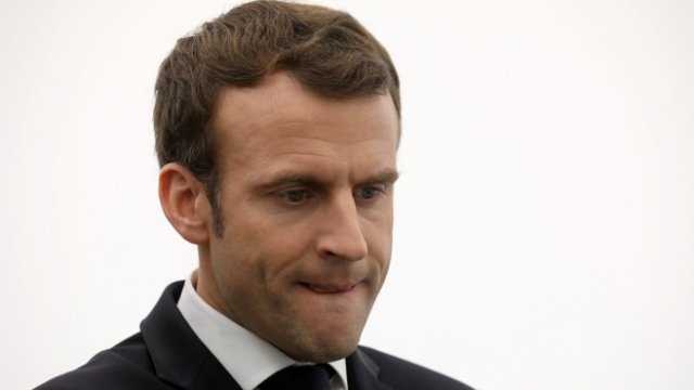 <p>
	Президентът на Франция Еманюел Макрон.<em> Снимка: Ройтерс</em></p>
