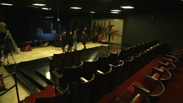 <p>
	Залата на новия театър. <em>Снимка: Пресцентър НДК</em></p>
