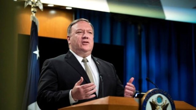 <p>
	Държавният секретар на САЩ Майк Помпео. <em>Снимка: Ройтерс</em></p>
