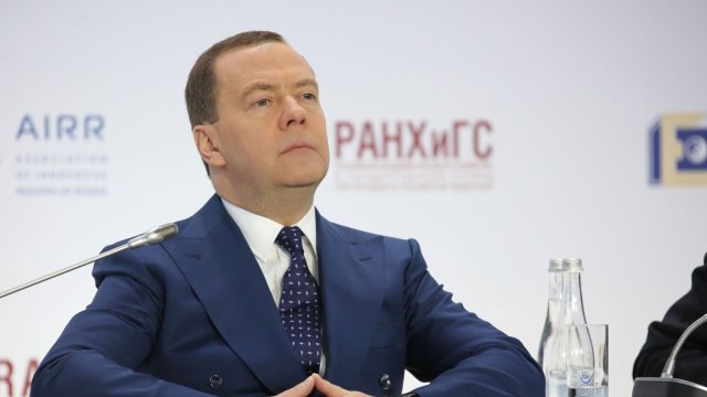 Бившият руски президент Дмитрий Медведев. Снимка: Andrey Rudakov/Bloomberg