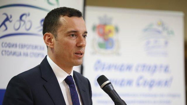 Кметът на София Васил Терзиев. Снимка: Надежда Пеева, БГНЕС