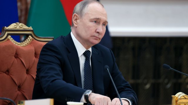 Президентът на Русия Владимир Путин. Снимка: EPA/Mikhail Metzel