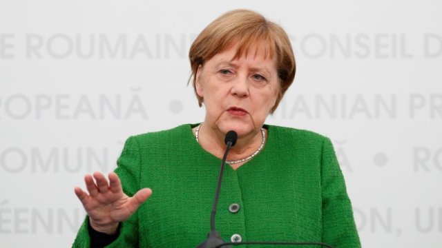 <p>
	Германският канцлер Ангела Меркел. <em>Снимка: Ройтерс</em></p>
