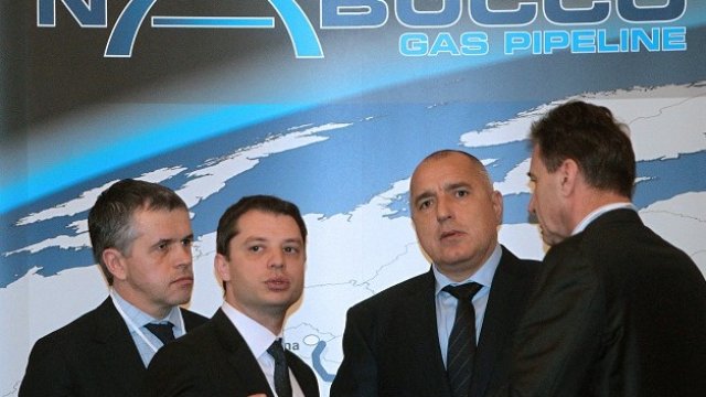 <p>
	Първата министерска среща по &quot;Набуко&quot; за тази година се проведе в София под председателството на Делян Добрев. Снимка: БТА</p>
