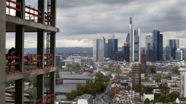 <p>
	<em>Финансовата столица на Германия - Франкфурт на Майн. Снимка: Архив Ройтерс</em></p>
