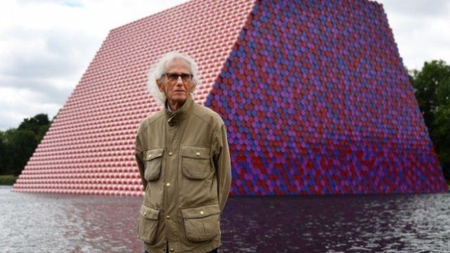 Арт проект Mastaba в Лондон. Снимка: ЕРА/Karl Mathis