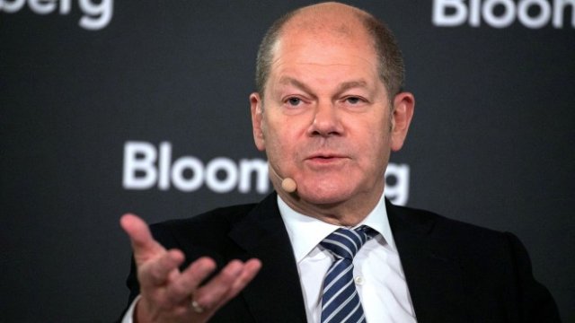 <p>
	Олаф Шолц. <em>Снимка: Bloomberg L.P.</em></p>
