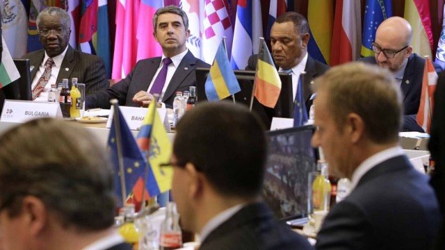 <p>
	Росен Плевнелиев участва в срещата на държавните и правителствените ръководители от ЕС и Латинска Америка. <em>Снимка: БТА</em></p>
