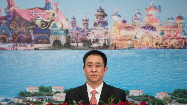 Президентът на China Evergrande Хуей Ка Йен. Снимка: Bloomberg LP