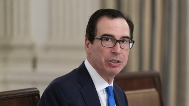 <p>
	Финансовият министър на САЩ Стивън Манучин. <em>Снимка: Bloomberg</em></p>
