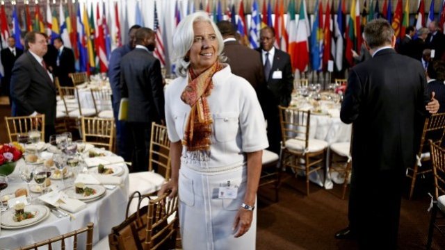 <p>
	<span style="text-align: justify;">Първата жена директор на Международния валутен фонд - Кристин Лагард.&nbsp;</span><em style="text-align: justify;">Снимка: Ройтерс</em></p>
