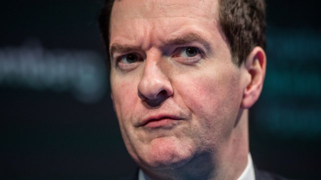 Бившият британски финансов министър Джордж Озбърн. Снимка: Bloomberg L.P.