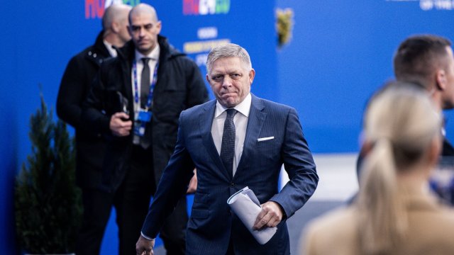 Премиерът на Словакия Роберт Фицо. Снимка: Bloomberg LP