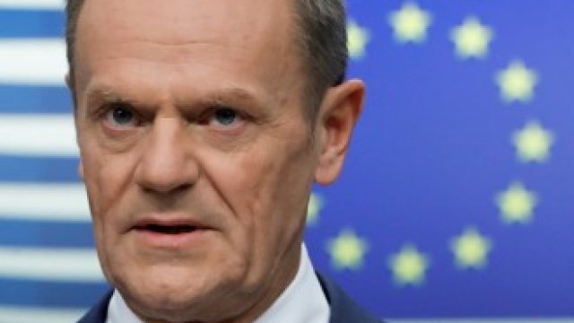 <p>
	Председателят на Европейския съвет Доналд Туск.&nbsp;<em>Снимка: Ройтерс</em></p>

