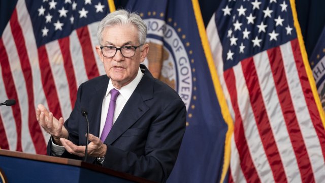 Гуверньорът на Федералния резерв на САЩ Джером Пауъл. Снимка: Bloomberg L.P.