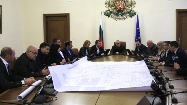 <p>
	Днешната среща в Министерски съвет. <em>Снимка:&nbsp;БГНЕС/ГЕРГАНА КОСТАДИНОВА</em></p>
