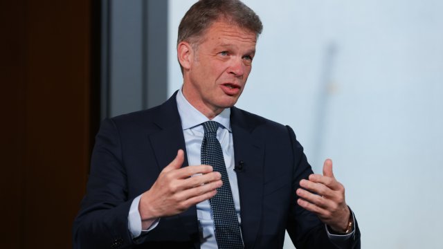 Главният изпълнителен директор на Deutsche Bank AG Кристиан Зевинг. Снимка: Bloomberg L.P.
