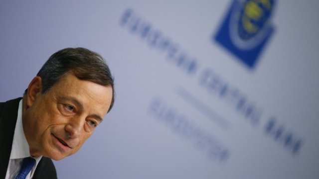 <p>
	Марио Драги. <em>Снимка: Архив Ройтерс</em></p>
