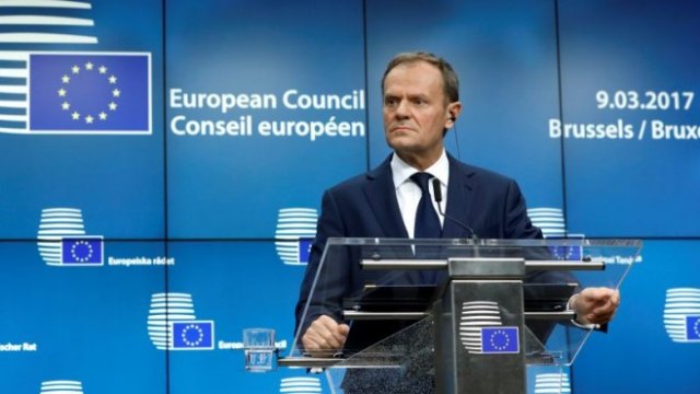 <p>
	Председателят на Съвета на ЕС Доналд Туск. <em>Снимка: Ройтерс</em></p>
