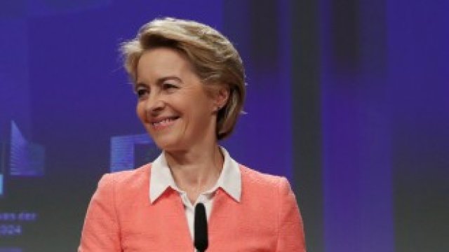 <p>
	Урсула фон дер Лайен.&nbsp;<em>Снимка: Ройтерс</em></p>
