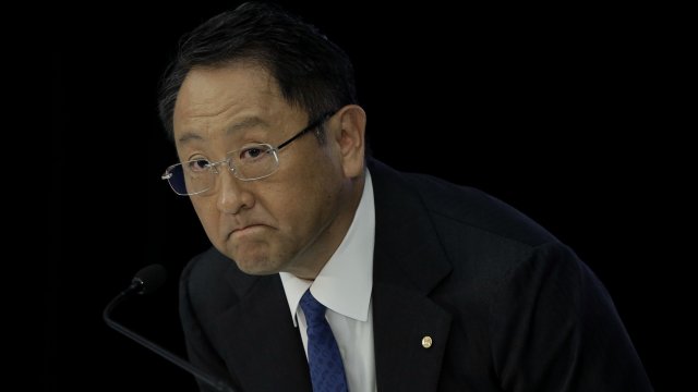 Бившият президент на Toyota Motor Corp. Акио Тойода. Снимка: Bloomberg L.P.