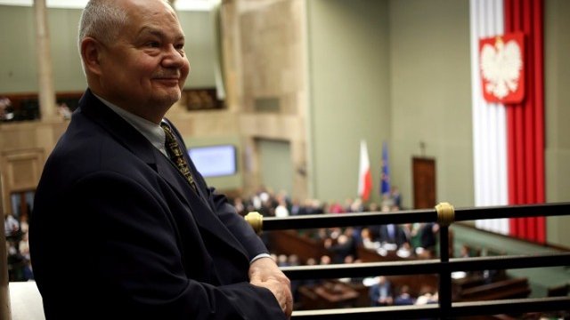 <p>
	Адам Глапински, новият управител на централната банка. <em>Снимка: Ройтерс</em></p>
