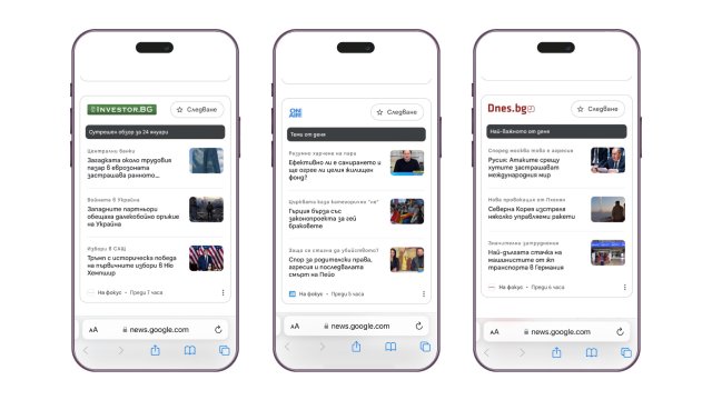 Investor Media Group се включва със свой панел в Google News Showcase