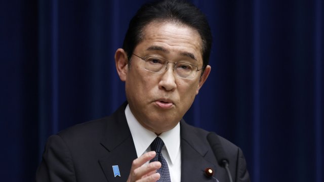 Японският министър-председател Фумио Кишида. Снимка: Bloomberg L.P.