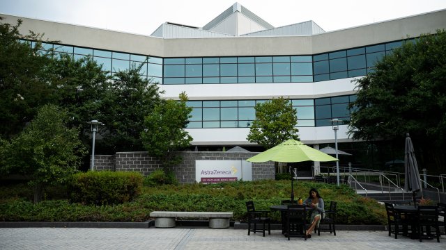 Съоръжение на AstraZeneca в Мериленд. Снимка: Graeme Sloan/Bloomberg