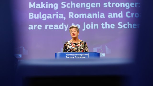 Европейският комисар по вътрешните работи Илва Йохансон. Снимка: ЕРА