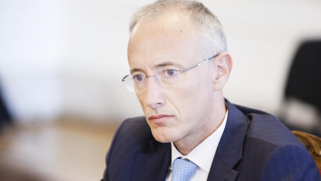 Министърът на образованието и науката Красимир Вълчев. Снимка: Боян Топчийски, БГНЕС