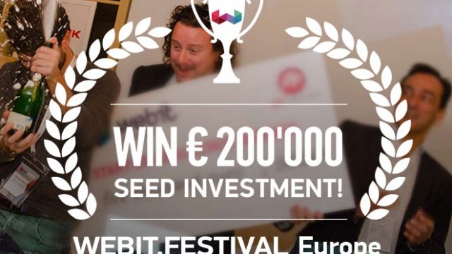 Webit.Festival осигурява инвестиции за 200 000 евро за победителя 